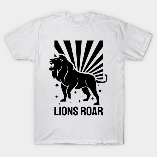 Lions T-Shirt T-Shirt by rudimsa99